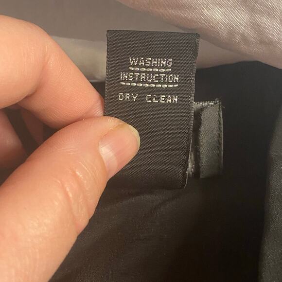 Vintage Starcore Glam Embroidered Silk Button Down Suzelle Black Top 14 - Picture 5 of 6